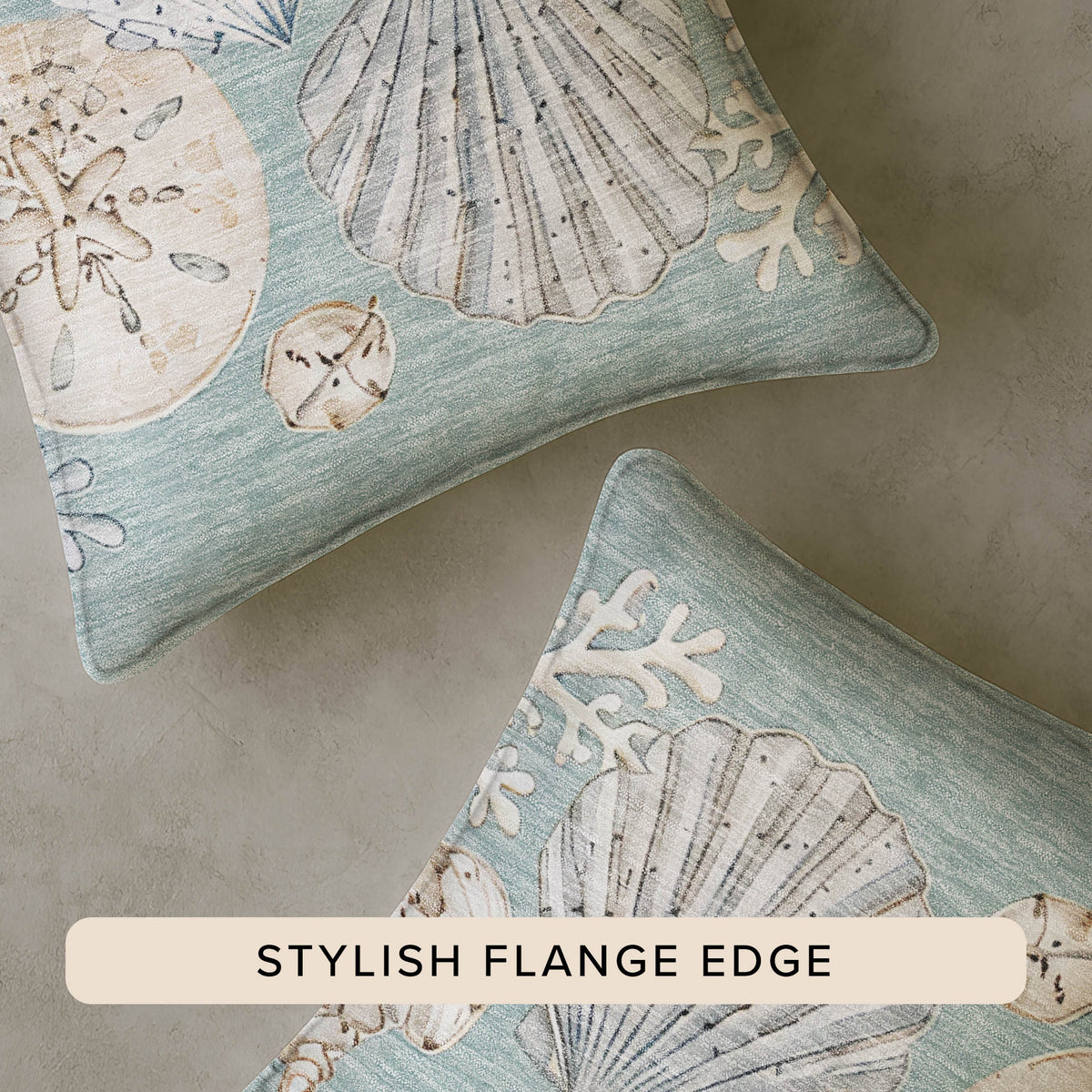 Bluewater BW2 Seafoam Chenille Decorative Pillow