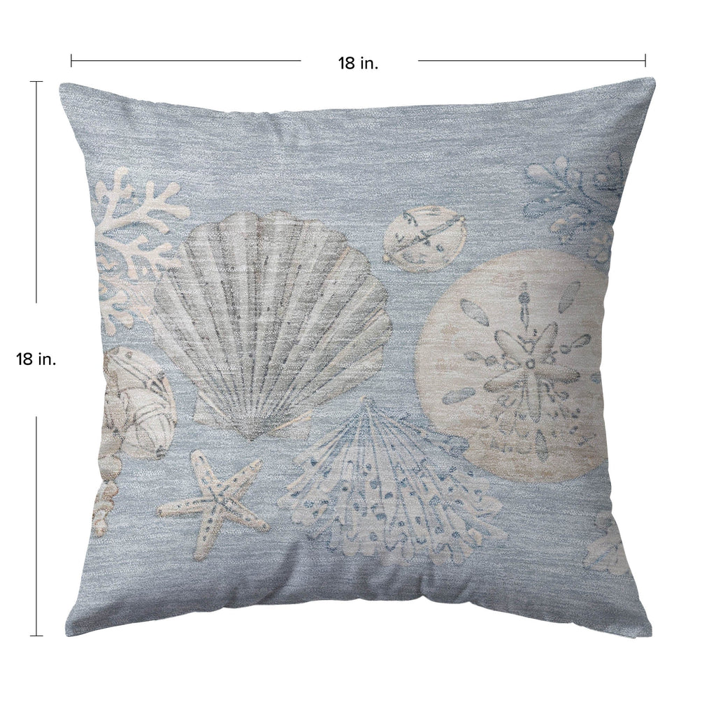 Bluewater BW2 Sky Chenille Decorative Pillow
