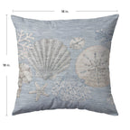 Bluewater BW2 Sky Chenille Decorative Pillow