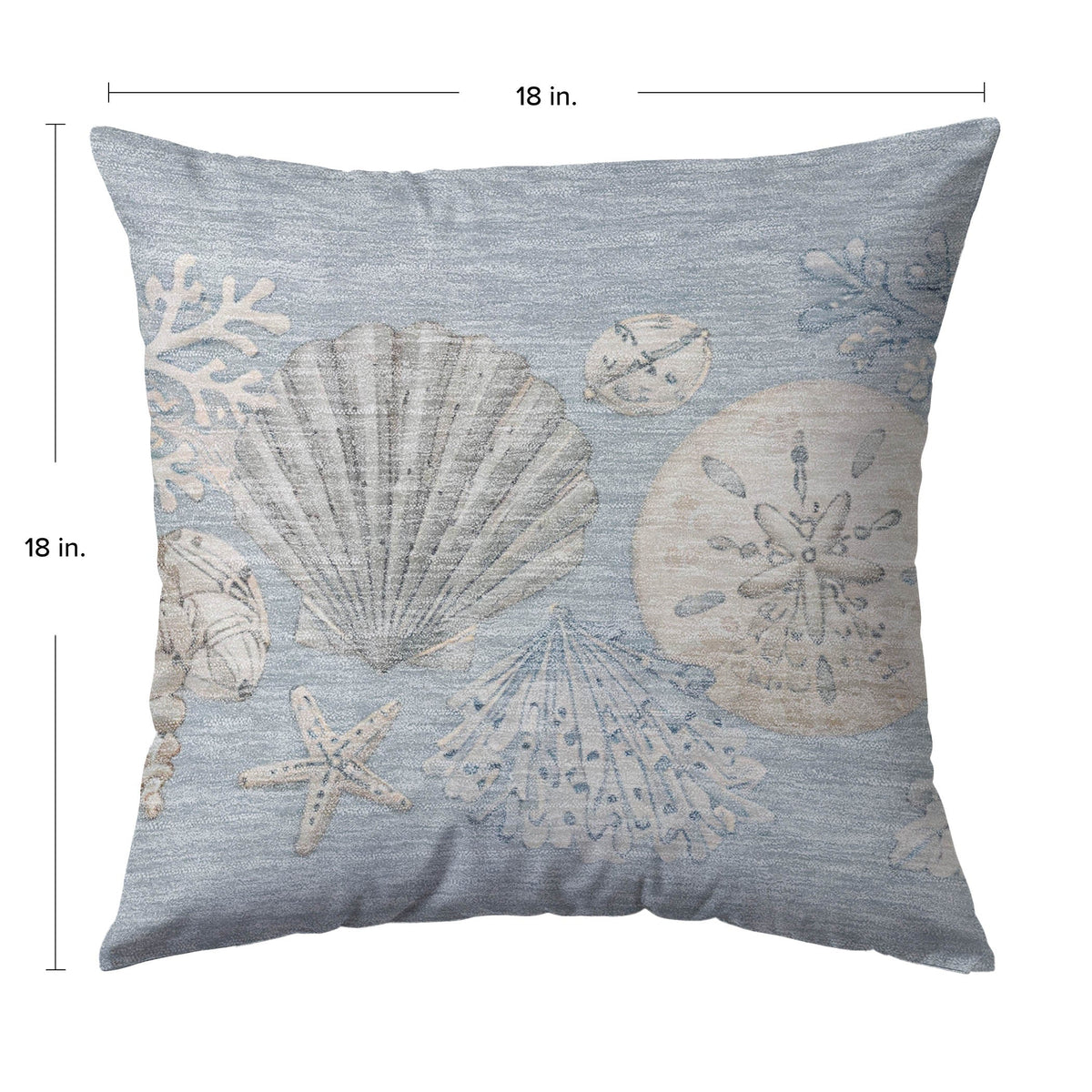 Bluewater BW2 Sky Chenille Decorative Pillow