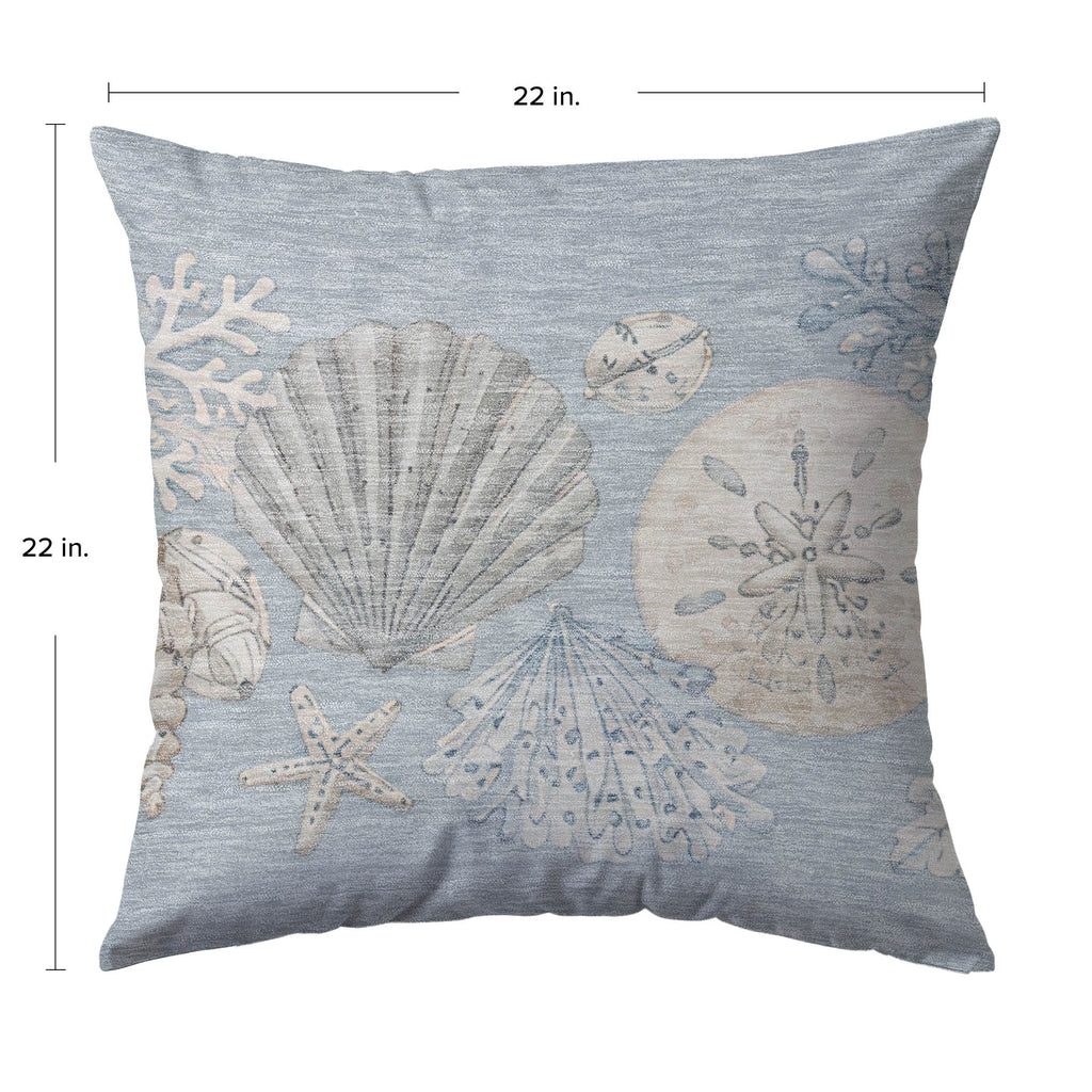 Bluewater BW2 Sky Chenille Decorative Pillow