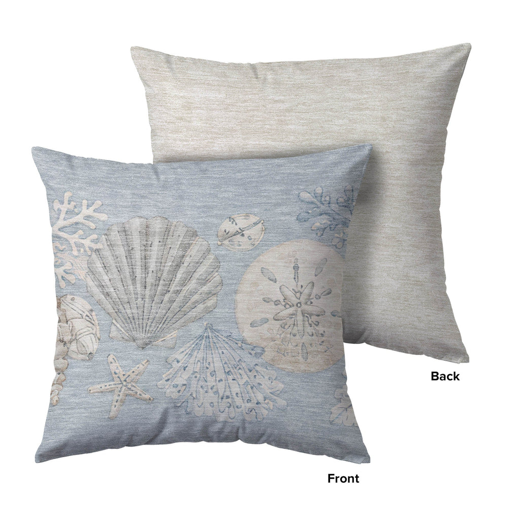 Bluewater BW2 Sky Chenille Decorative Pillow