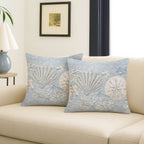 Bluewater BW2 Sky Chenille Decorative Pillow