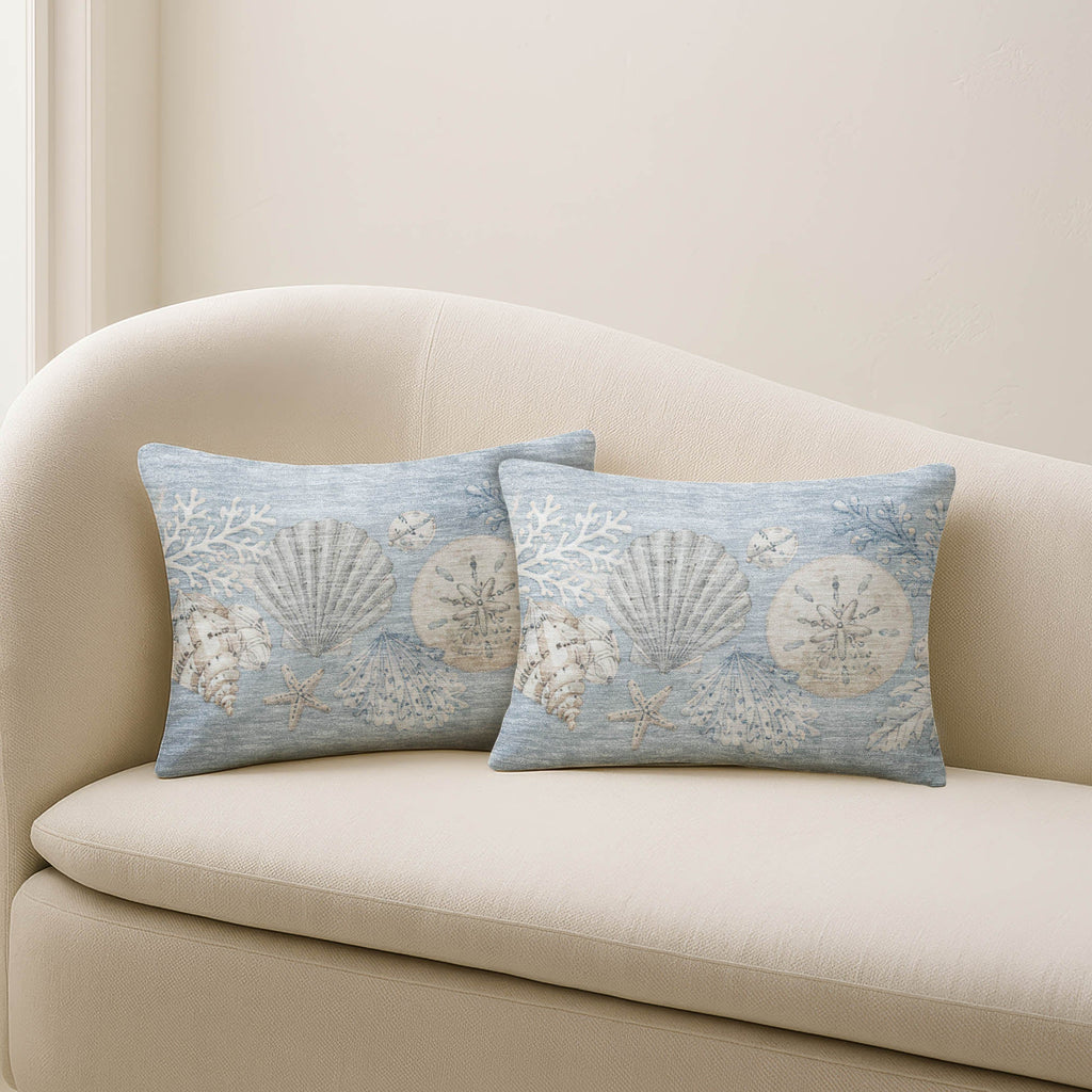 Bluewater BW2 Sky Chenille Decorative Pillow
