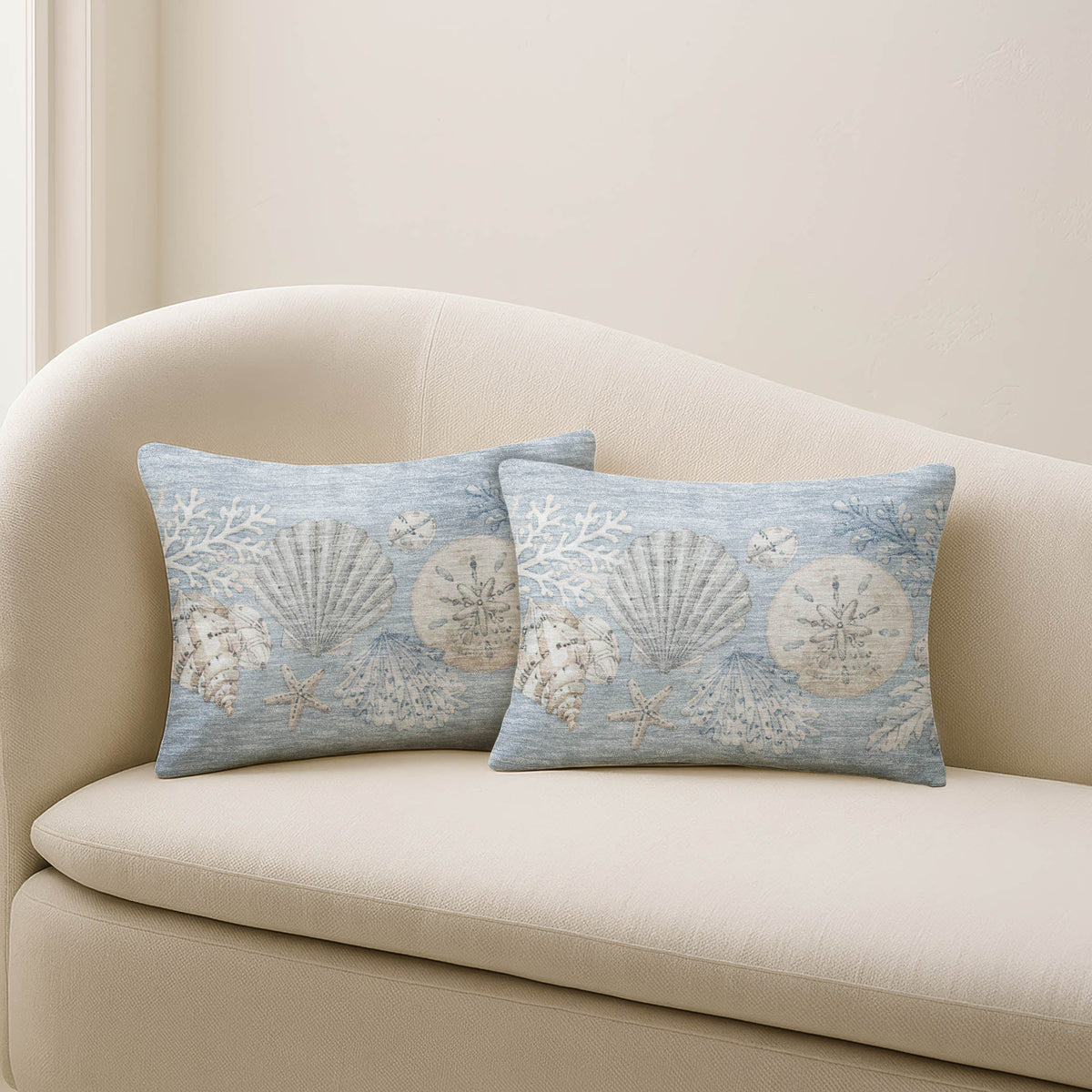 Bluewater BW2 Sky Chenille Decorative Pillow
