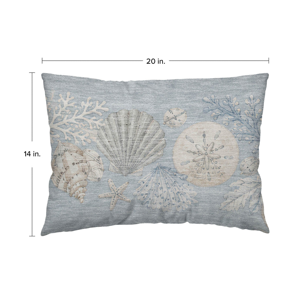 Bluewater BW2 Sky Chenille Decorative Pillow