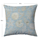 Bluewater BW3 Indigo Chenille Decorative Pillow