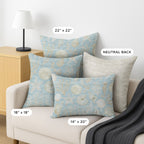 Bluewater BW3 Indigo Chenille Decorative Pillow