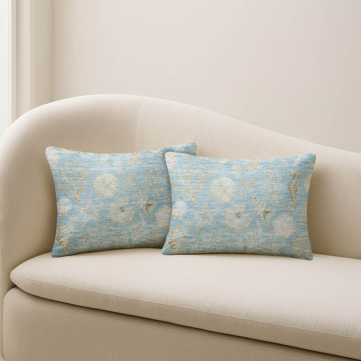 Bluewater BW3 Indigo Chenille Decorative Pillow