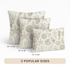 Bluewater BW3 Ivory Chenille Decorative Pillow