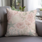 Bluewater BW3 Pink Chenille Decorative Pillow