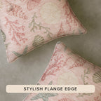 Bluewater BW3 Pink Chenille Decorative Pillow