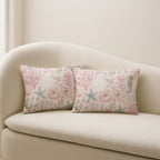 Bluewater BW3 Pink Chenille Decorative Pillow