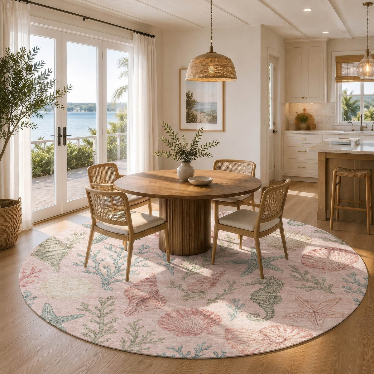 Bluewater BW3 Pink Rug