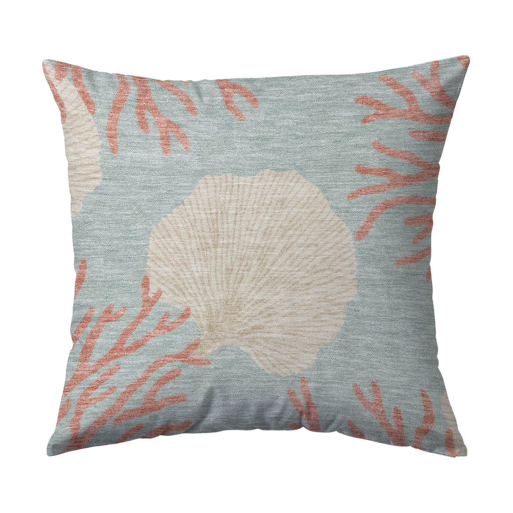 Bluewater BW4 Aqua Chenille Decorative Pillow