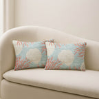Bluewater BW4 Aqua Chenille Decorative Pillow