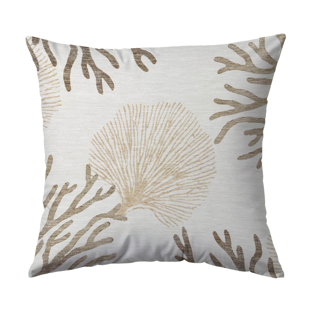 Bluewater BW4 Ivory Chenille Decorative Pillow