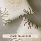 Bluewater BW4 Ivory Chenille Decorative Pillow