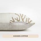 Bluewater BW4 Ivory Chenille Decorative Pillow