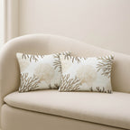 Bluewater BW4 Ivory Chenille Decorative Pillow