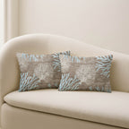 Bluewater BW4 Taupe Chenille Decorative Pillow