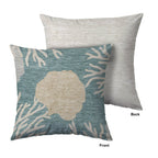 Bluewater BW4 Teal Chenille Decorative Pillow