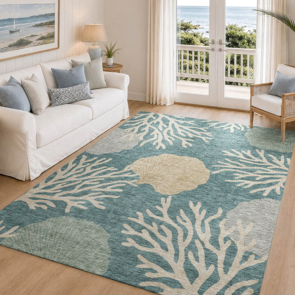 Bluewater BW4 Teal Rug