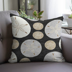 Bluewater BW5 Black Chenille Decorative Pillow