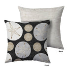 Bluewater BW5 Black Chenille Decorative Pillow
