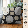 Bluewater BW5 Black Chenille Decorative Pillow