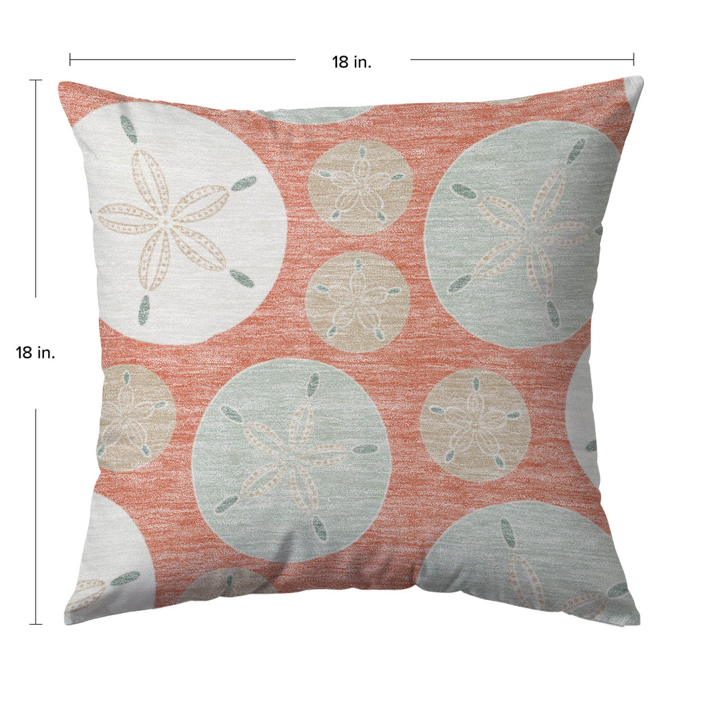 Bluewater BW5 Coral Chenille Decorative Pillow