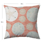 Bluewater BW5 Coral Chenille Decorative Pillow