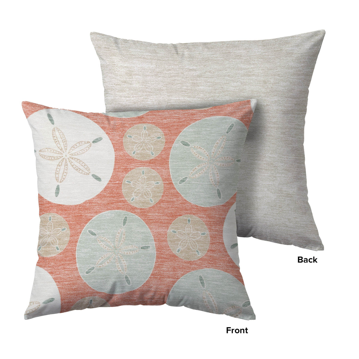 Bluewater BW5 Coral Chenille Decorative Pillow