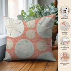 Bluewater BW5 Coral Chenille Decorative Pillow