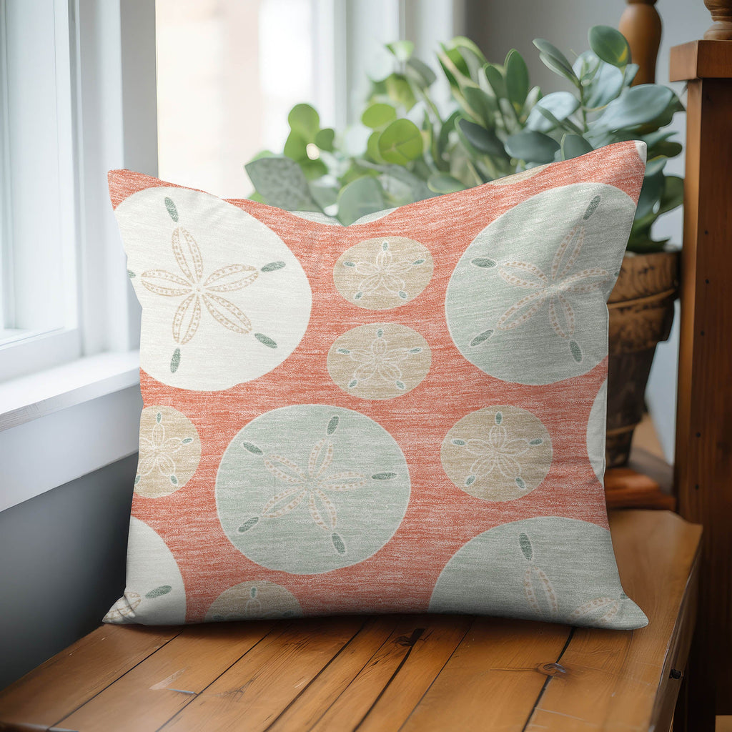 Bluewater BW5 Coral Chenille Decorative Pillow