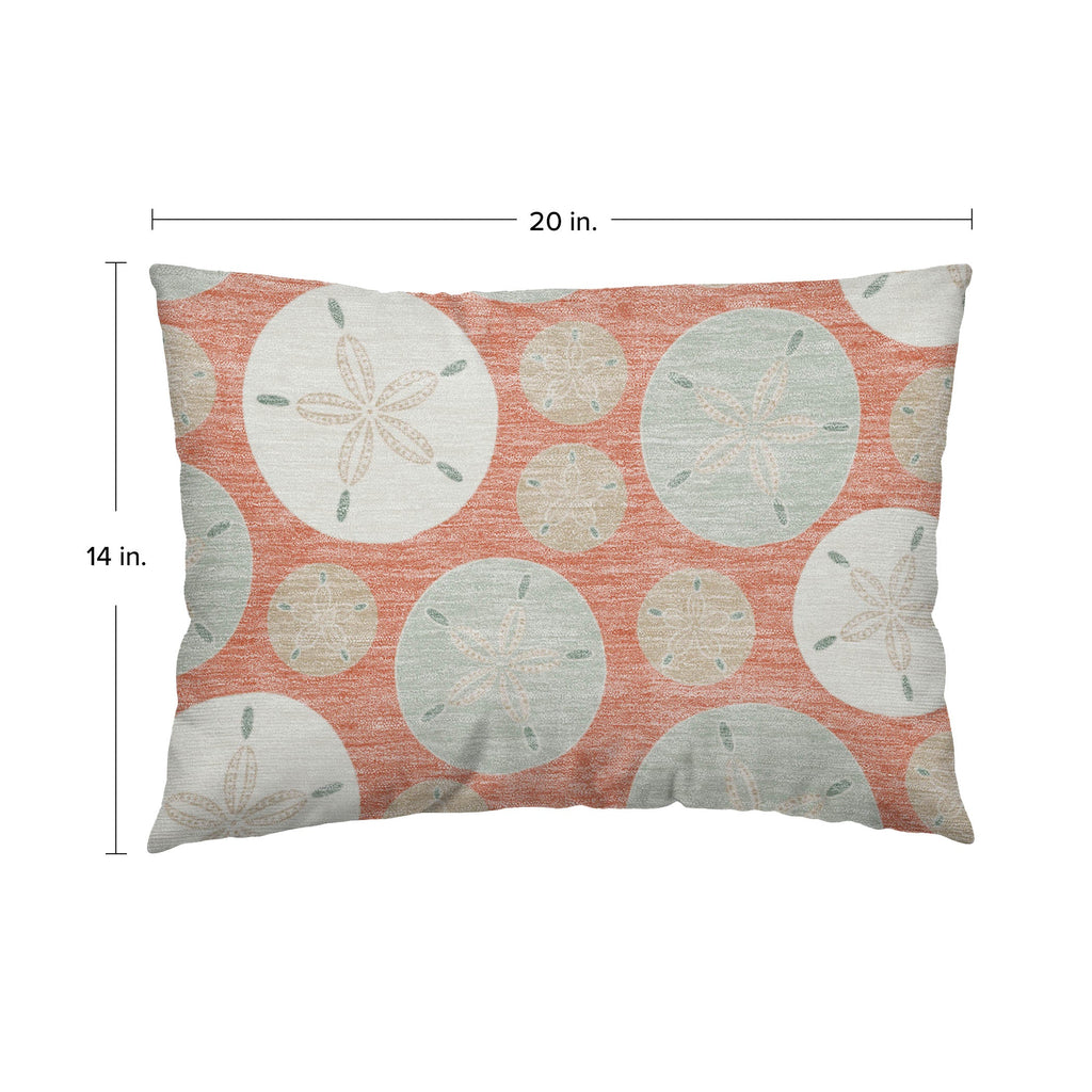 Bluewater BW5 Coral Chenille Decorative Pillow