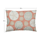 Bluewater BW5 Coral Chenille Decorative Pillow