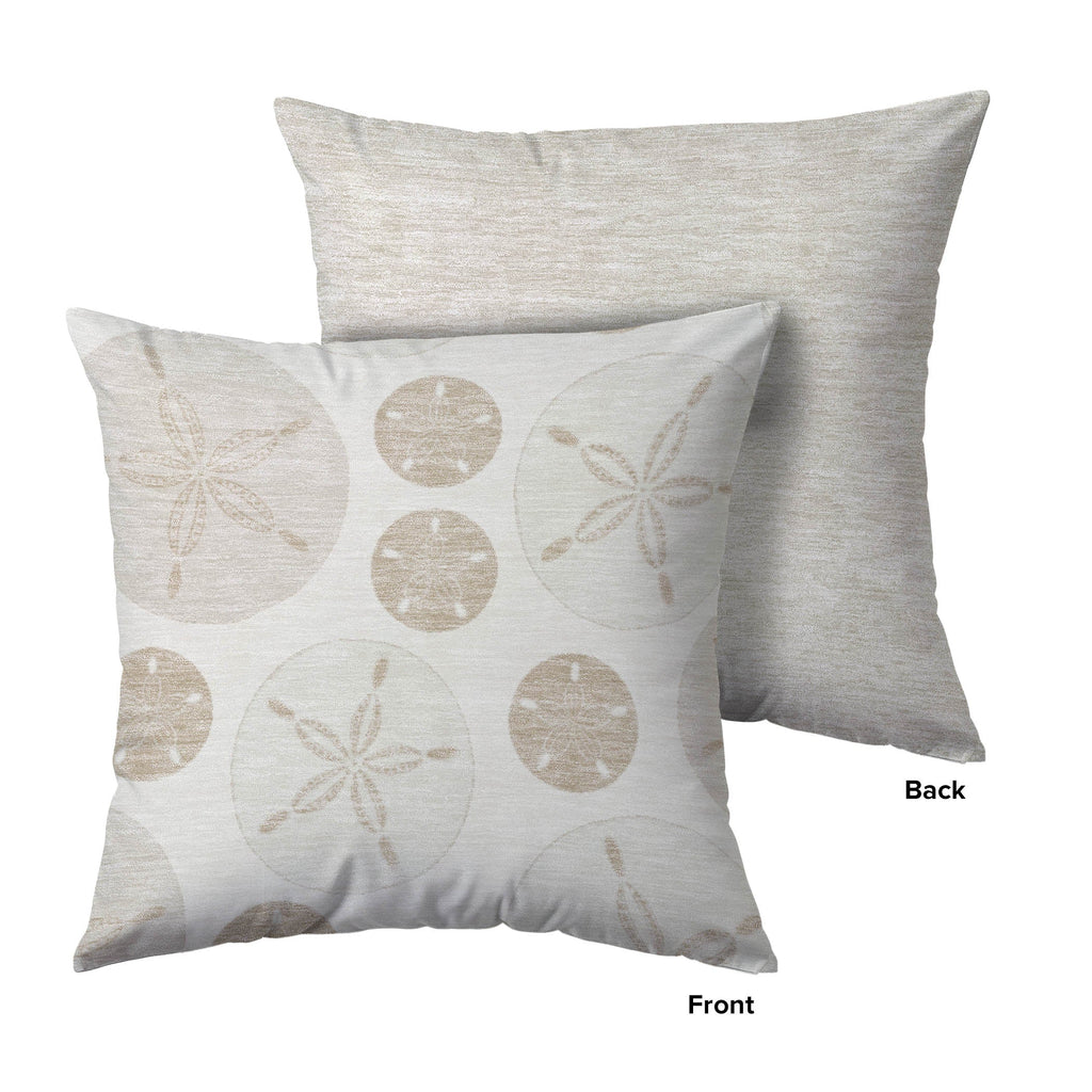 Bluewater BW5 Ivory Chenille Decorative Pillow