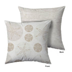 Bluewater BW5 Ivory Chenille Decorative Pillow