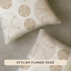 Bluewater BW5 Ivory Chenille Decorative Pillow