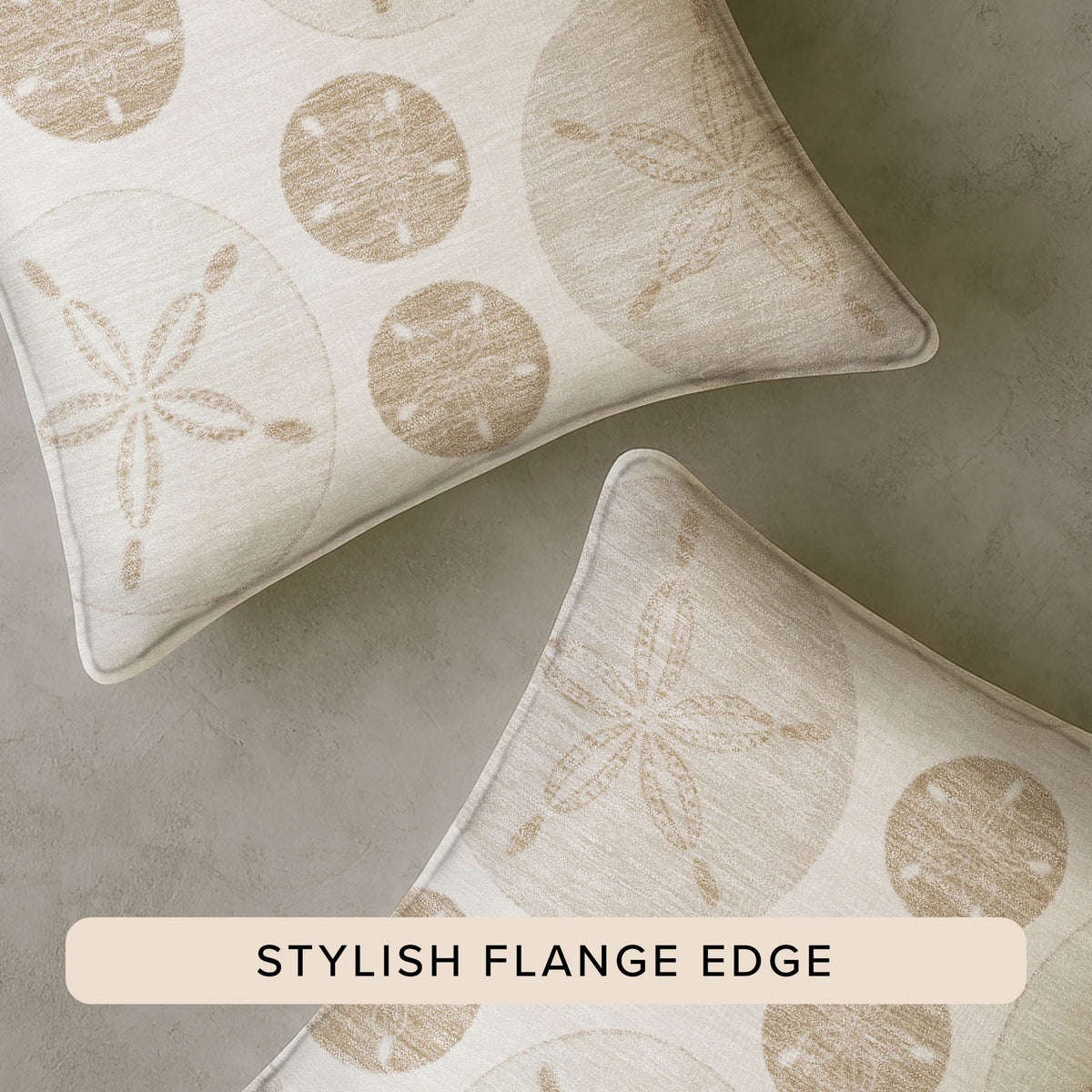 Bluewater BW5 Ivory Chenille Decorative Pillow