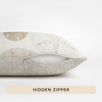 Bluewater BW5 Ivory Chenille Decorative Pillow