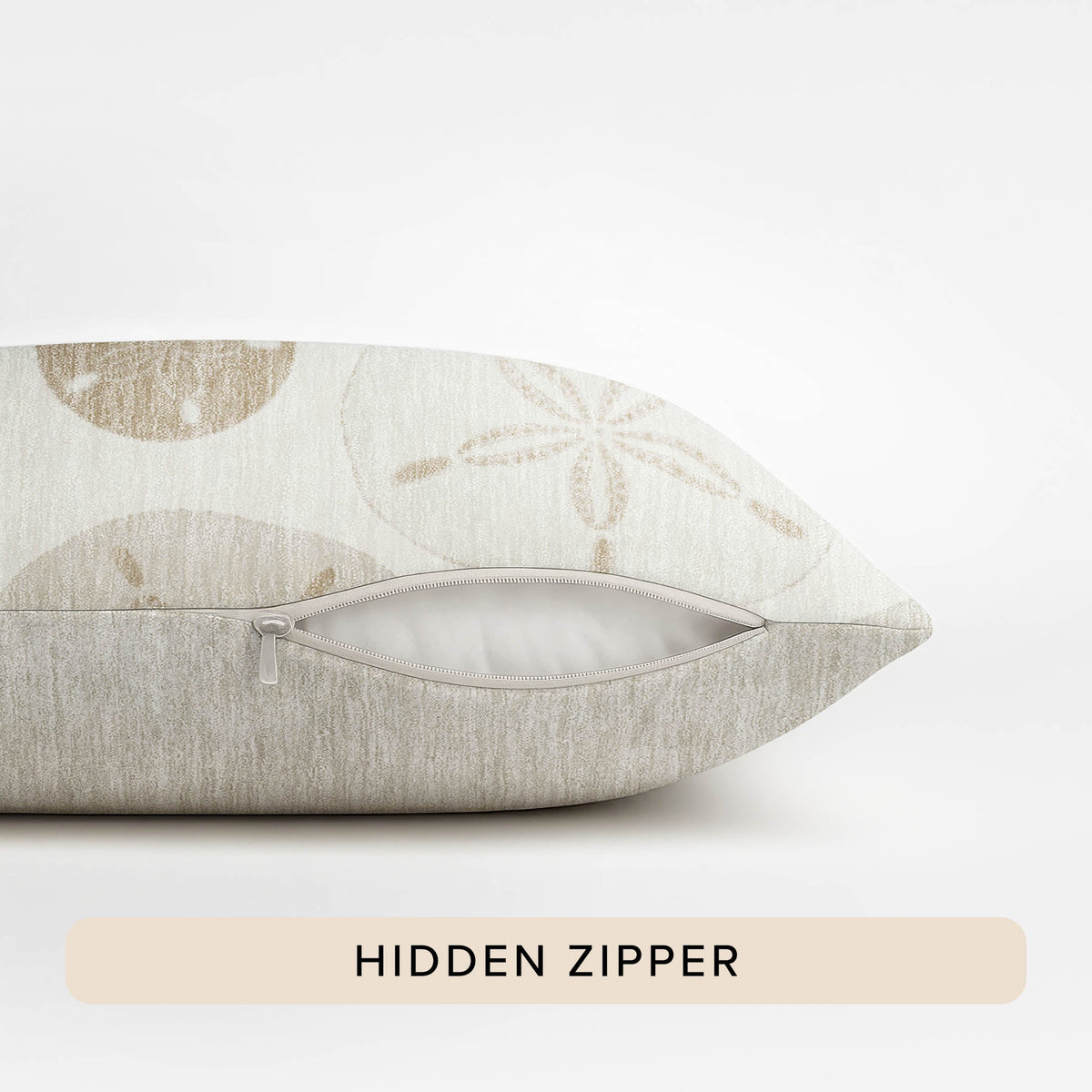 Bluewater BW5 Ivory Chenille Decorative Pillow