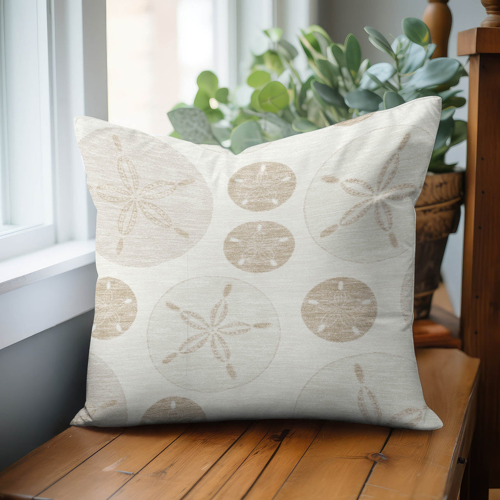 Bluewater BW5 Ivory Chenille Decorative Pillow
