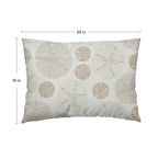 Bluewater BW5 Ivory Chenille Decorative Pillow