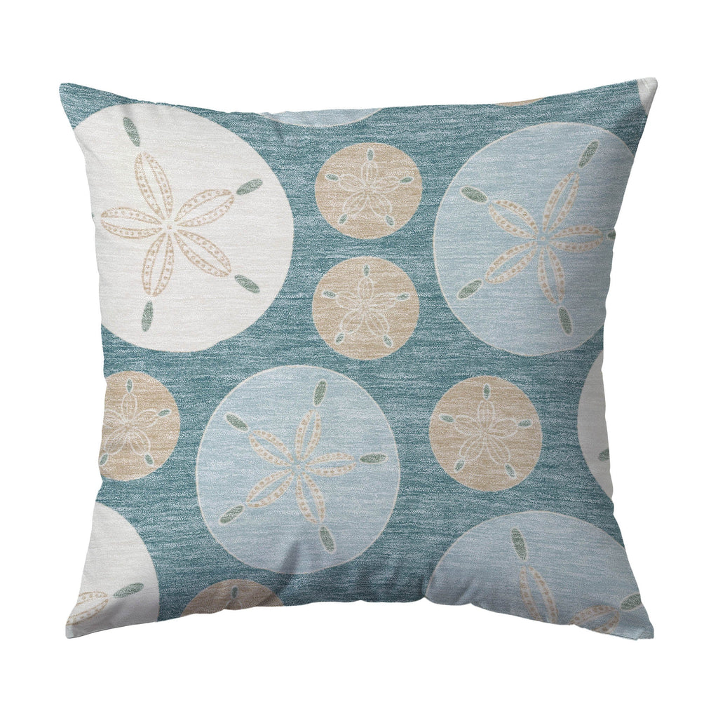 Bluewater BW5 Teal Chenille Decorative Pillow