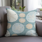 Bluewater BW5 Teal Chenille Decorative Pillow