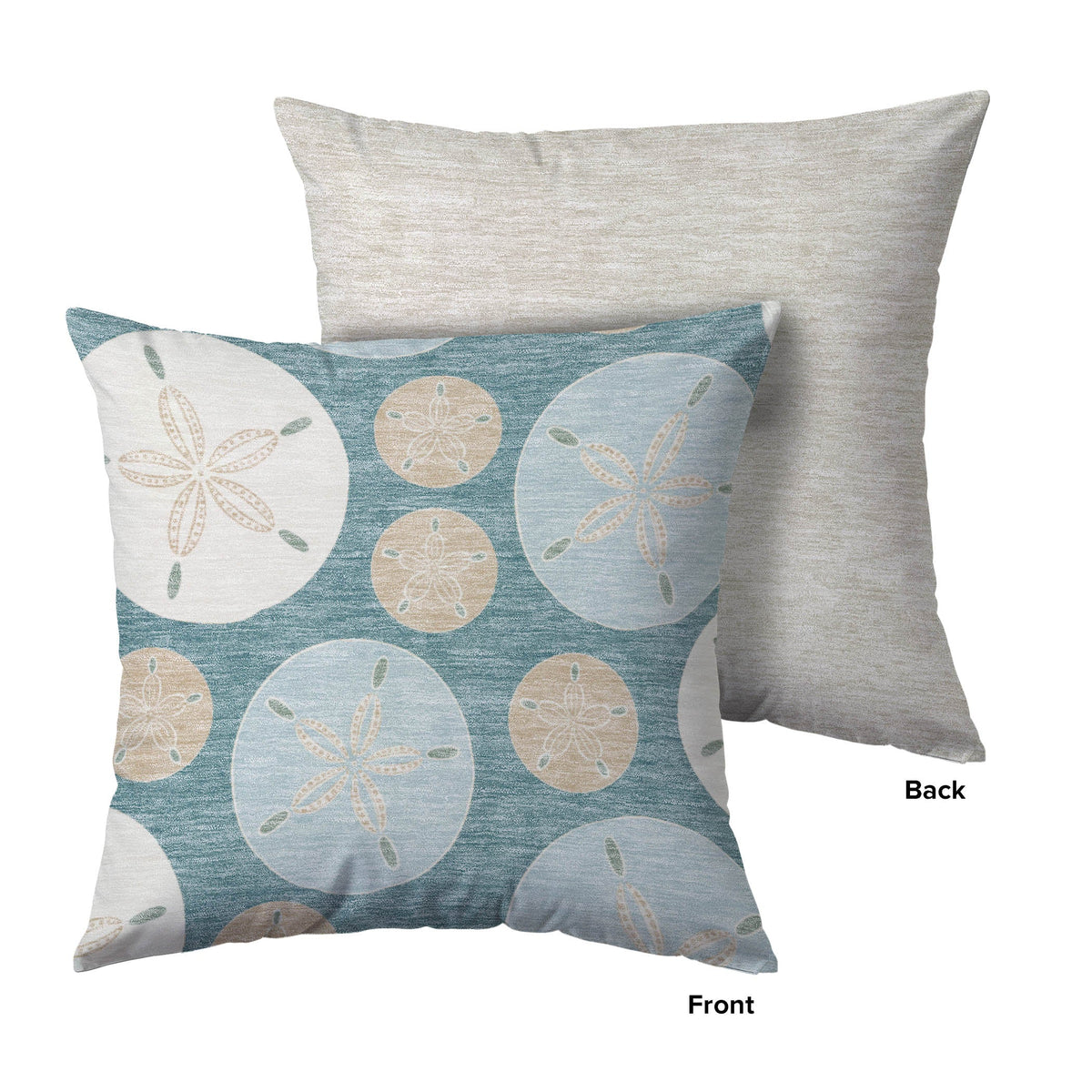 Bluewater BW5 Teal Chenille Decorative Pillow