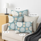Bluewater BW5 Teal Chenille Decorative Pillow