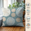 Bluewater BW5 Teal Chenille Decorative Pillow